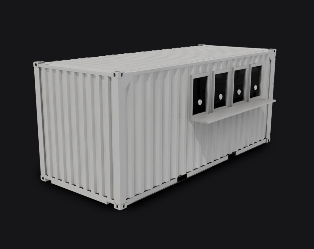 Conteneur billeterie