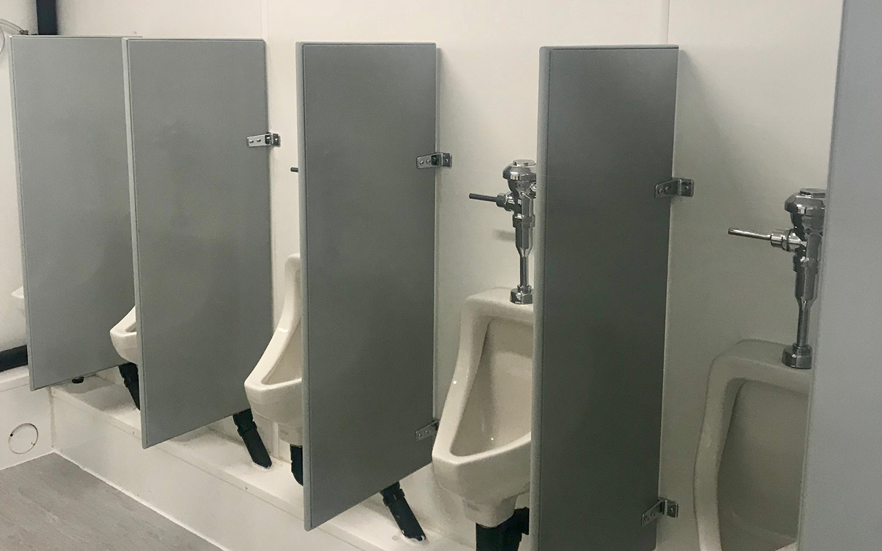 Conteneur sanitaire ATCO intérieur